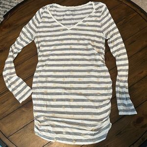 Motherhood Maternity Long Sleeve Shirt